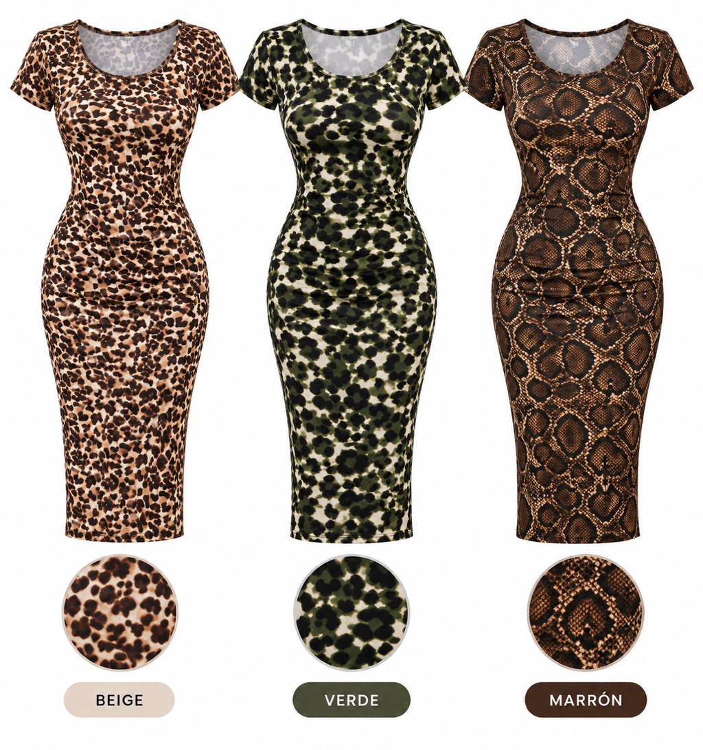 Vestido Animal Print